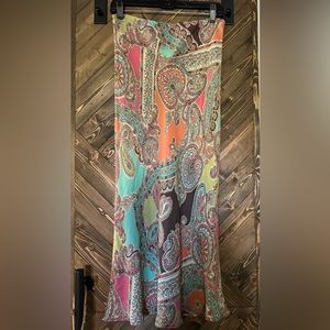 Harold’s Paisley Silk Skirt